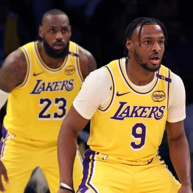 LeBron and Bronny James Make NBA History Together