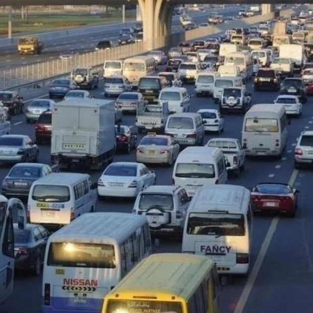 Temporary Traffic Diversion and Speed Limit Reduction in Sharjah