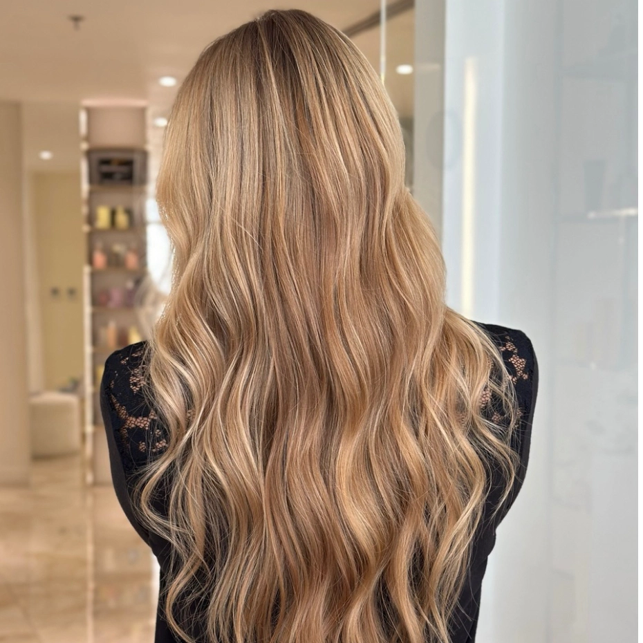 beautiful haircut from behind
