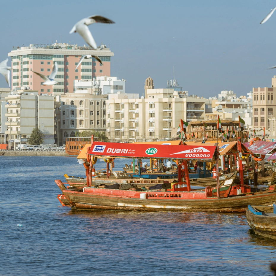 Traditional Arabic boats
